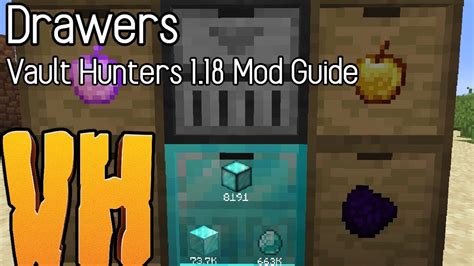 Framed drawers vault hunters  It's a pretty big issue, makes mining a Mine almost